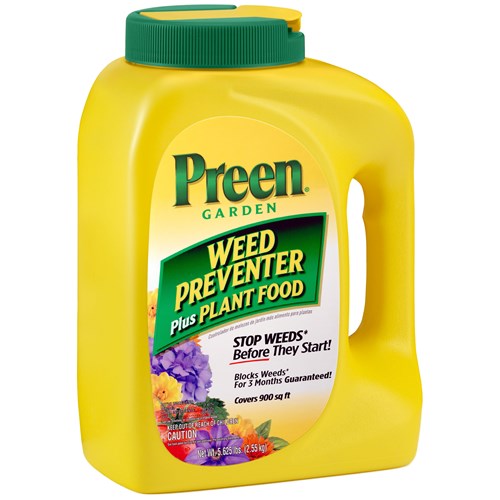 Preen Label Preen Garden Weed Preventer Plus Plant Food