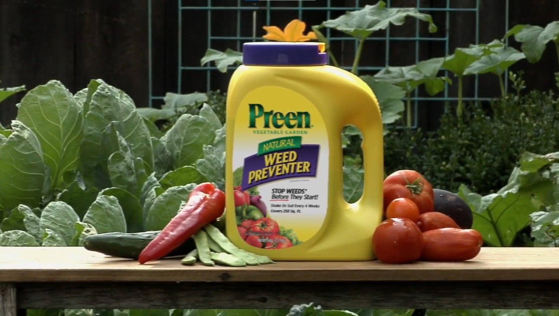 How Preen Natural Vegetable Garden Weed Preventer Works