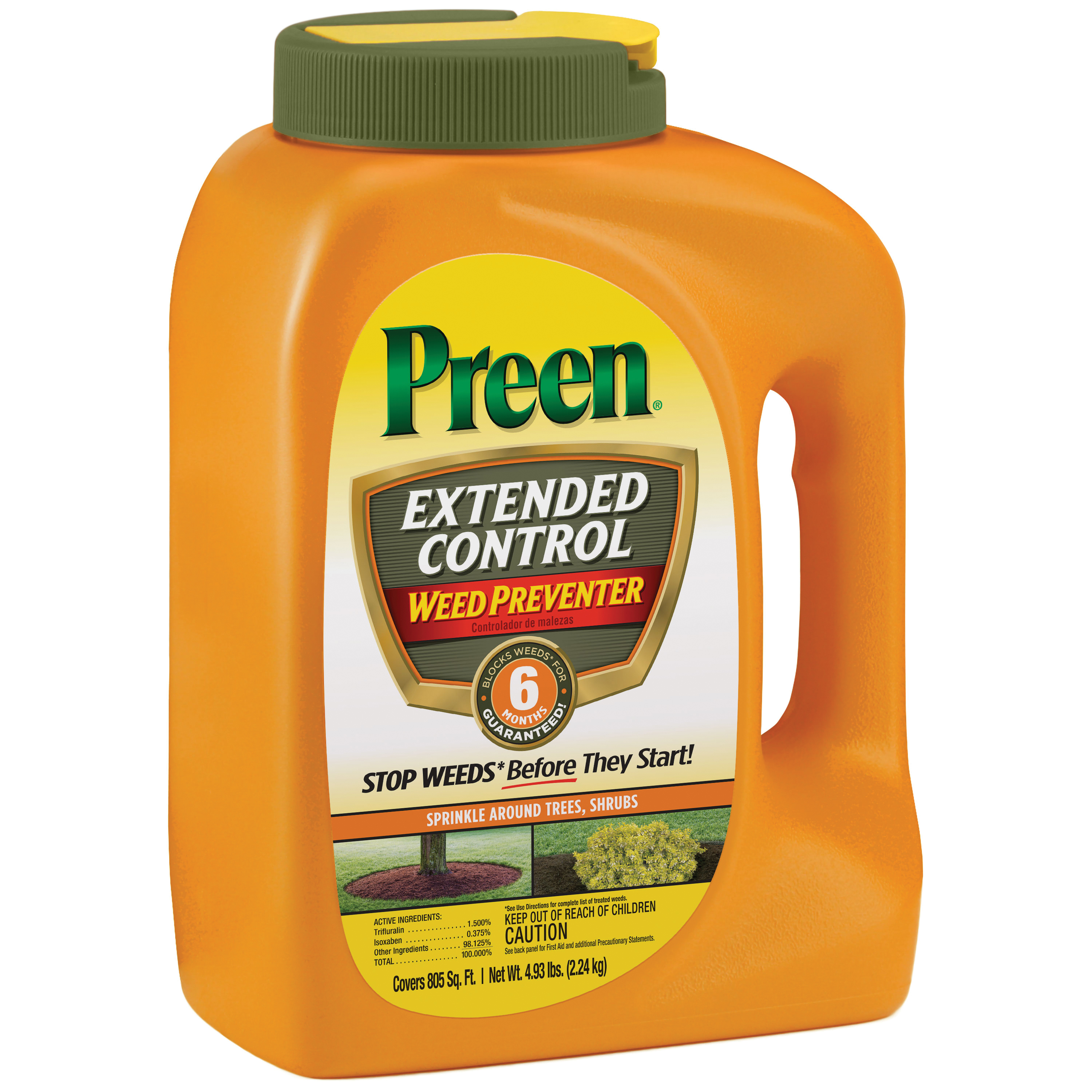 Preen Extended Control Weed Preventer bottle