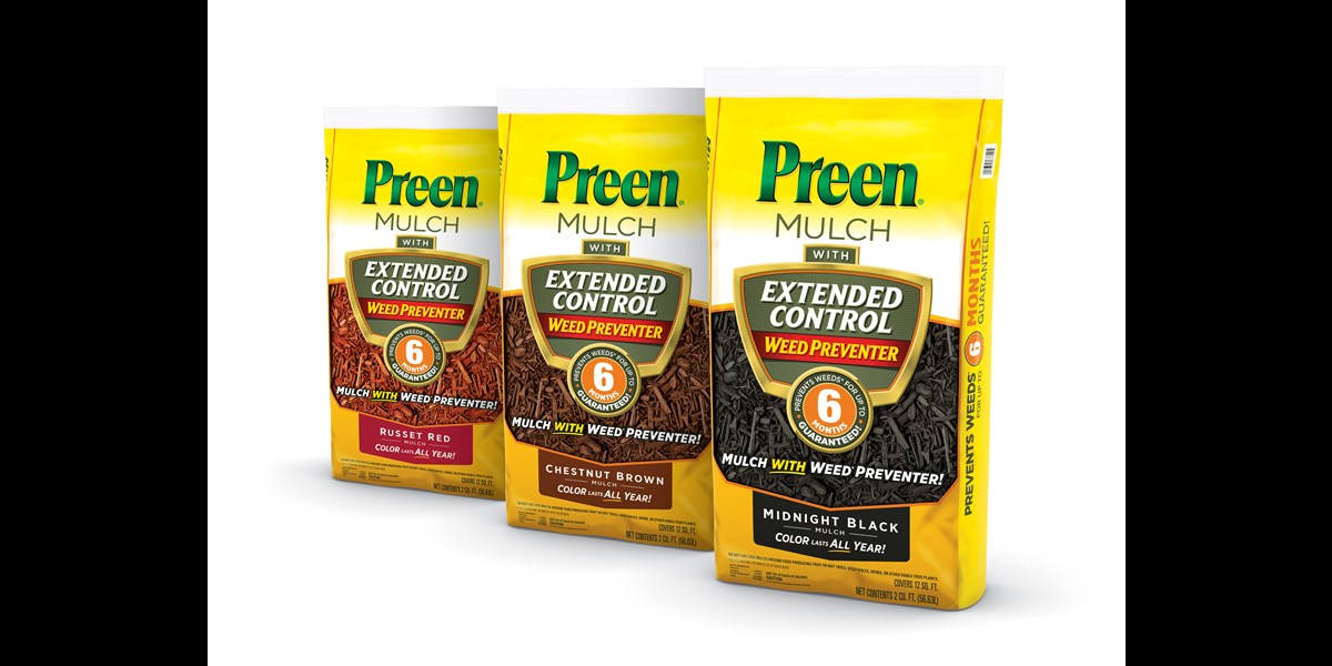 Preen 2-cu ft Mulch Plus Weed Control