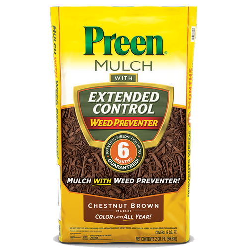 Preen 2-cu ft Mulch Plus Weed Control Preen 2-cu ft Mulch Plus Weed Control