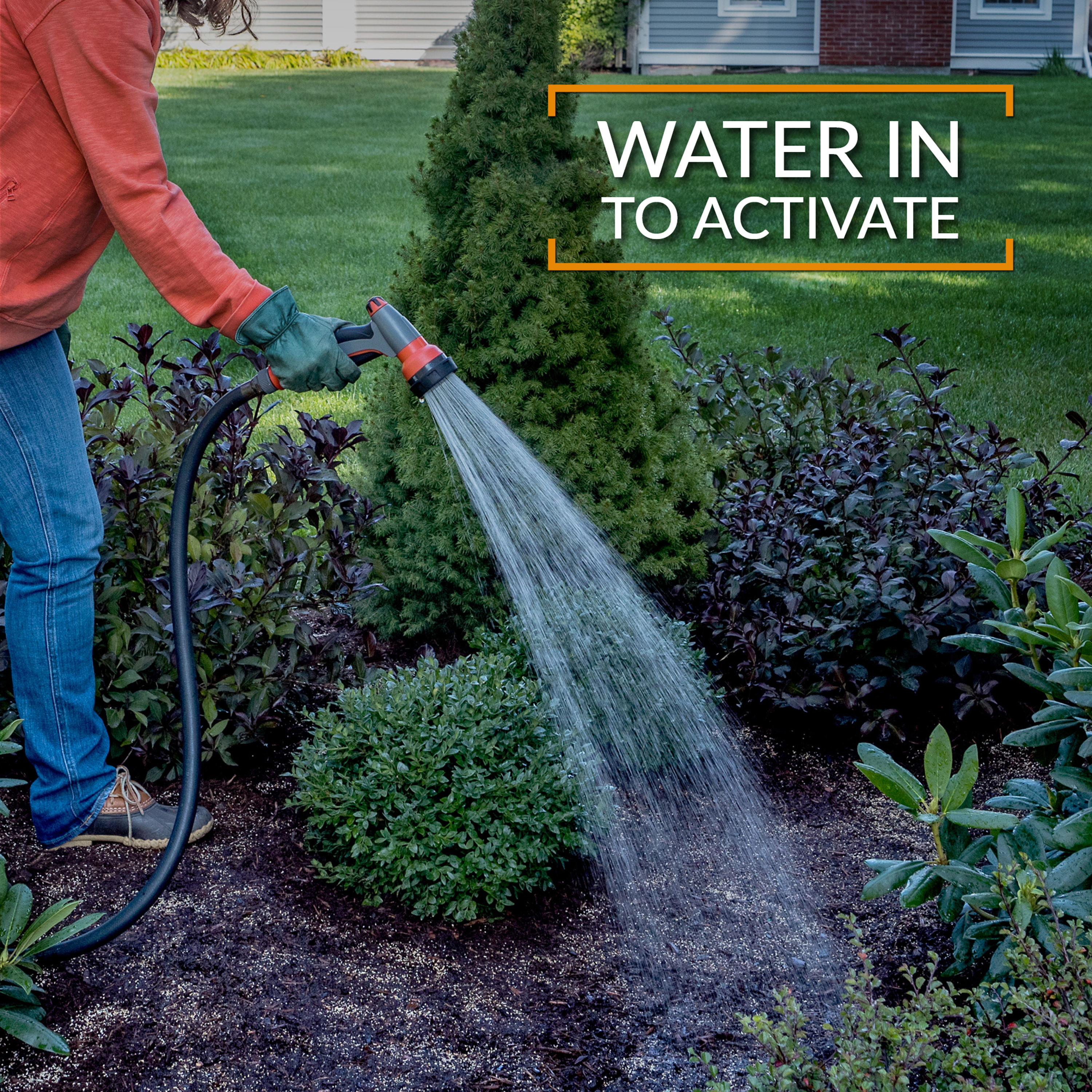 Water Preen Extended Control Weed Preventer in to activate